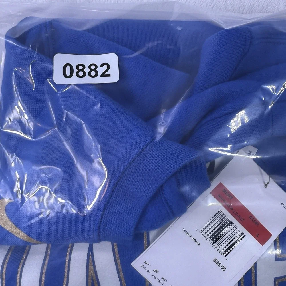 Nike Los Angeles Dodgers World Series 2025 Sweatshirt Mens Size Large NWT